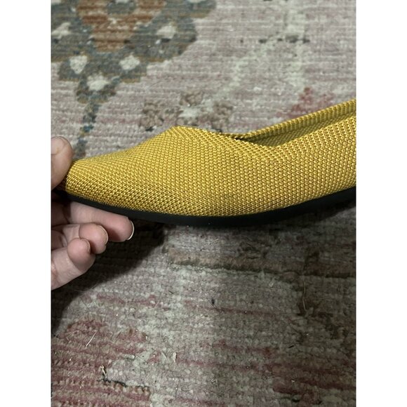 Rothy's The Point Marigold Yellow Flats Size 9 - Picture 11 of 13
